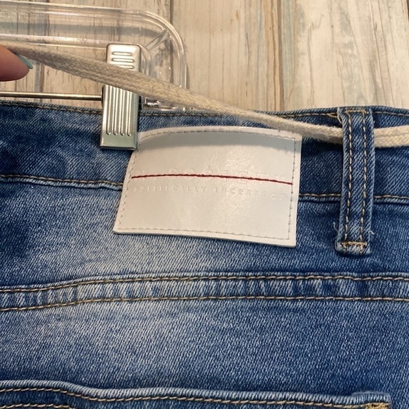 M society Mens Graphic Slim Jeans With Drawstring Waist Cord | 42x32 - Picture 9 of 12